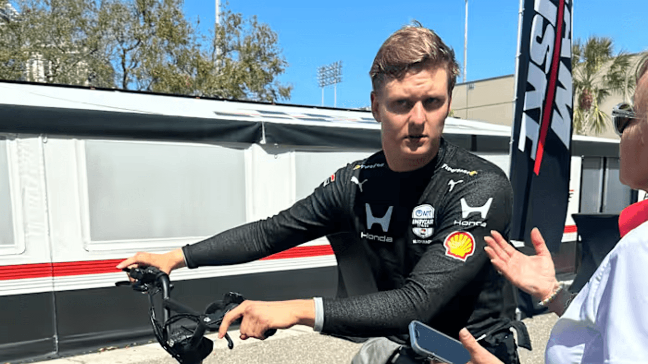 Mick Schumacher's IndyCar debut ends in crash at St. Pete Grand Prix