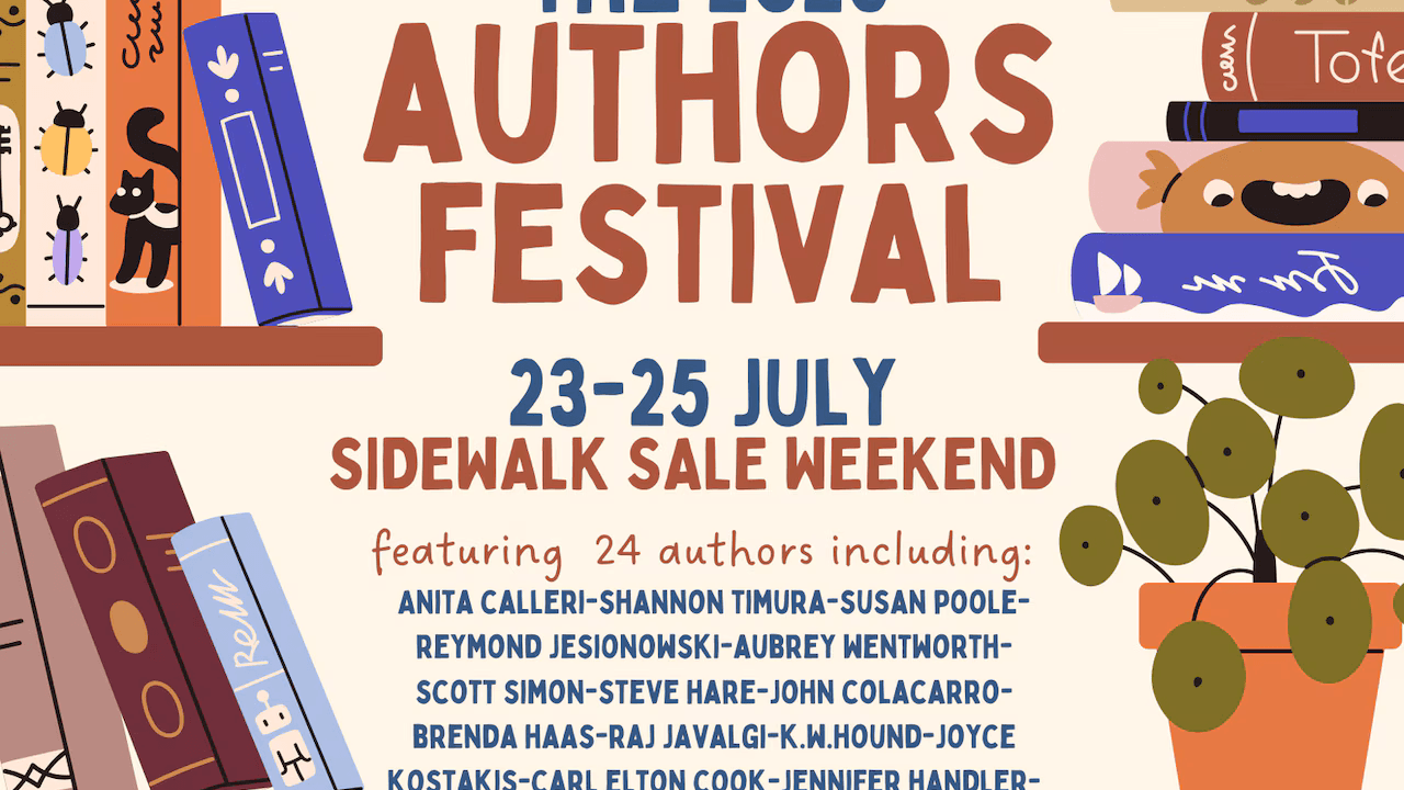 Chagrin Falls’ Fireside Books to host Authors Festival during sidewalk sale