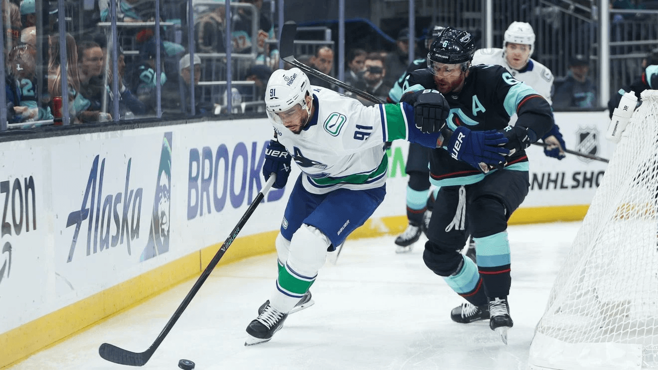 Review overturns Eberle hat trick as Beniers gets power-play goal in 5-1 win