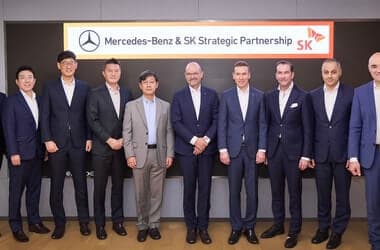 SK and Mercedes-Benz forge AI-driven partnership to advance software-defined vehicles in Korea