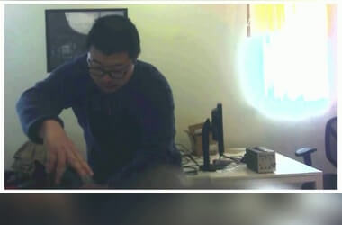 Man caught on camera poisoning colleague