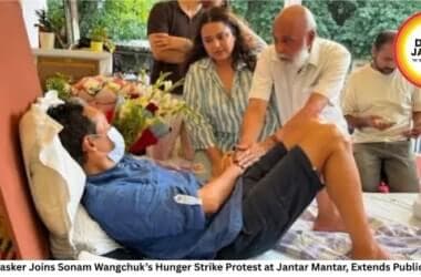 Swara Bhasker Joins Sonam Wangchuk’s Hunger Strike Protest at Jantar Mantar, Extends Public Support