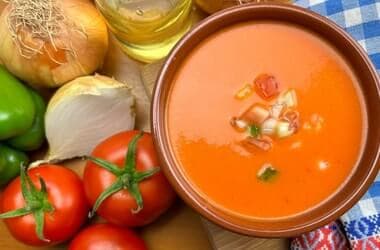 Hot summer days call for gazpacho