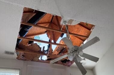 Storm cleanup continues after storm leaves trail of damage in north Raleigh, Wake County
